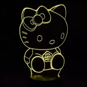 Lámpara Acrílico Hello Kitty - 5
