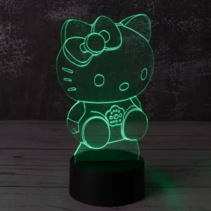 Lámpara Acrílico Hello Kitty - 6